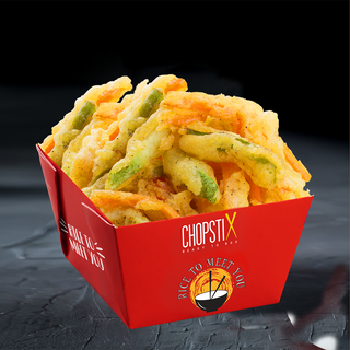 Fasole verde tempura