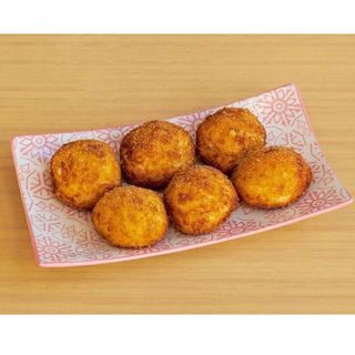 Croquetas de jamón y huevo (6 unidades).