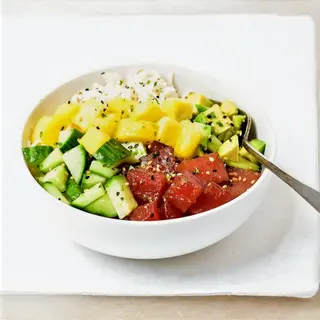 Poke De Atun Con Arroz