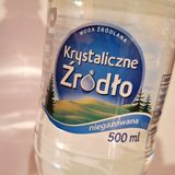 Woda krystaliczne źródło niegazowana