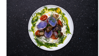 Pieczony ziemniak truflowy na gziku