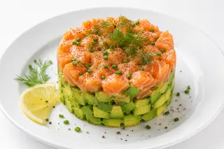 Tartare D’avocat AU Saumon