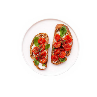 Bruschettone Vegetariana De Pollo