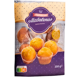 Madalenas Amanhecer 10 Unidades embalagem 350 G