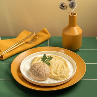 Комплекс: котлета індича парова з картопляним пюре