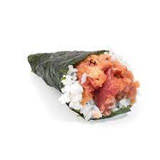 81. Temaki spicy tuna