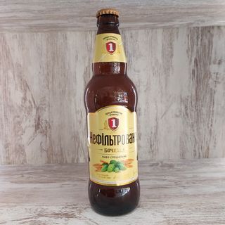 Cerveza "Bochkove" clara no filtrada