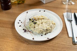 Piure de cartofi cu trufe