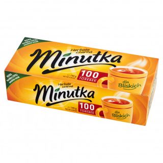  Herbata czarna Minutka 100szt.. 0.14кг