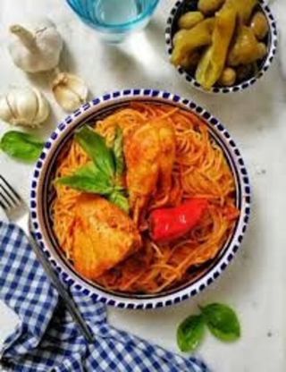 Spaghetti Poulet