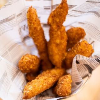 Tiras De Pitu Con Salsa De Curry Y Mango  8 (Uds.)