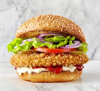 Burger kurczak