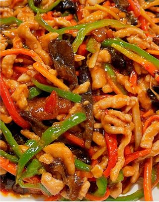 Carne De Cerdo Con Cinco Sabores