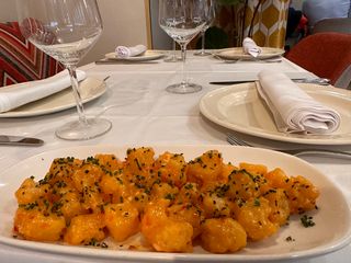 Langostinos Gabardina Con Mayonesa Picante