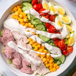 Chef salad (ham and cheese)