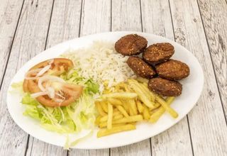 Patatas, Arroz y Falafel(5uds)