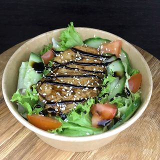 Теплий салат Курочка Теріякі