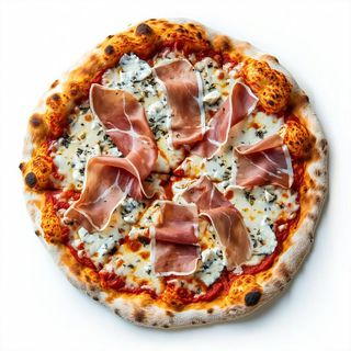 Gorgonzola e speck