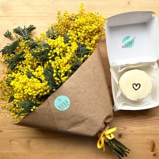 მიმოზას კონა და ტორტი