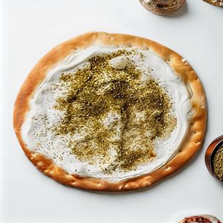 Manaish Zataar Labneh