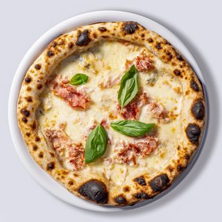 Pizza Formaggiosa com Cotto