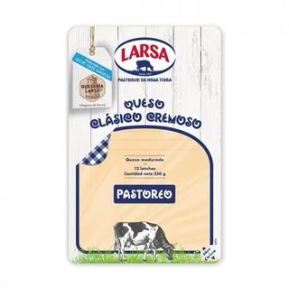 Queso Tierno Graso Larsa Lonchas 250 Gr.