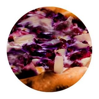 Radicchio gorgonzola e noci 460 g - pinsa