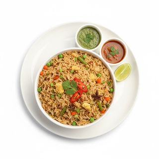 Arroz Frito Con Huevo