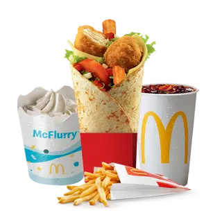 Menu Gourmand Grand McWrap™ Poulet Sauce Sriracha