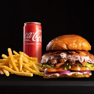 Menù the Fucking burger. As big as you want
