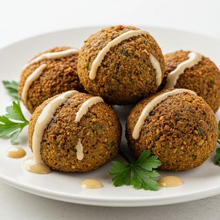 Ración de falafel