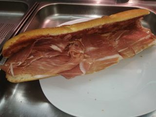 Bocadillo Jamón Serrano