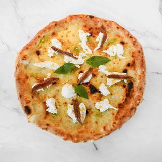 BURRATA E FIORI DI ZUCCA