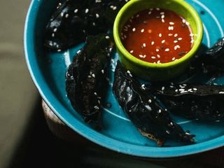 Гьодза класичні з лососем і шпинатом 5шт (150g)