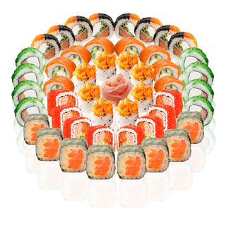 Сет Фудзіяма (46шт/1320г)