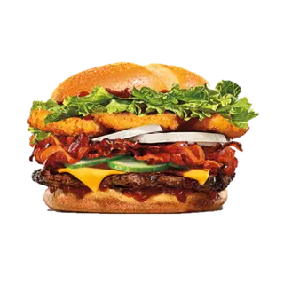 Summer Crunch Beef Burger