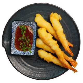Krewetki w tempurze z sosem sweet chili