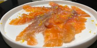 Salmone norvegese agli agrumi e pepe rosa 150 g