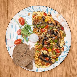 Omelette végétarienne