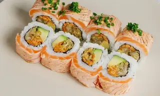 Sake Hiratake roll -8 szt-