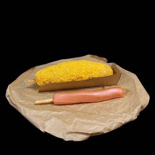 Корндог сирний снек (сосиска)