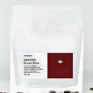 Кава в зернах Ефіопія, Оромія, Бішан Вате (еспресо) (250г)
