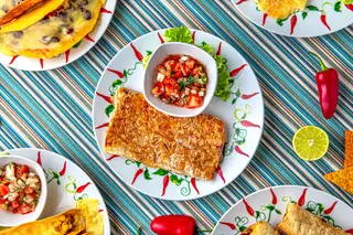 Chimichangas cu carne de vită