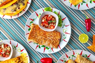 Chimichangas cu carne de vită