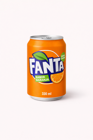 Fanta Naranja lata 330ml.