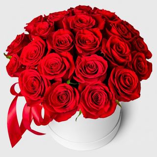 Квіти в коробці"LOVE YOU!"