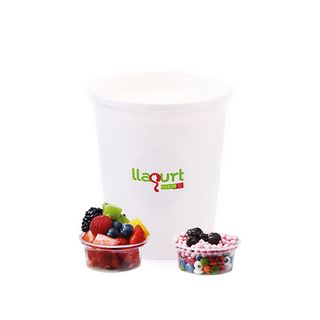 Iogurt natural XXL amb toppings