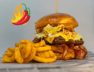 Hot Bear burger