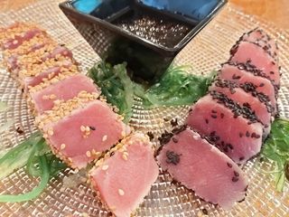 Tataki De Atún Rojo Infusionado En Teriyaki