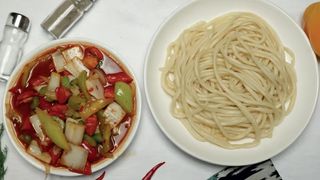 Овощной лагман